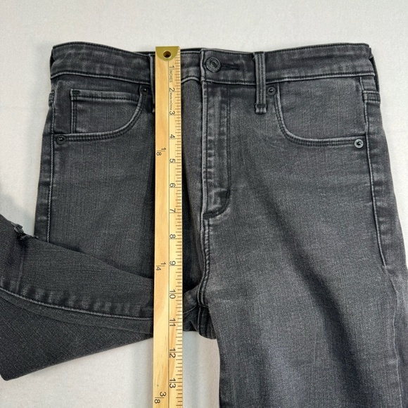 Abercrombie Fitch Simone High Rise Super Skinny Jeans Womens Sz 27/4 Black Wash - Picture 11 of 14